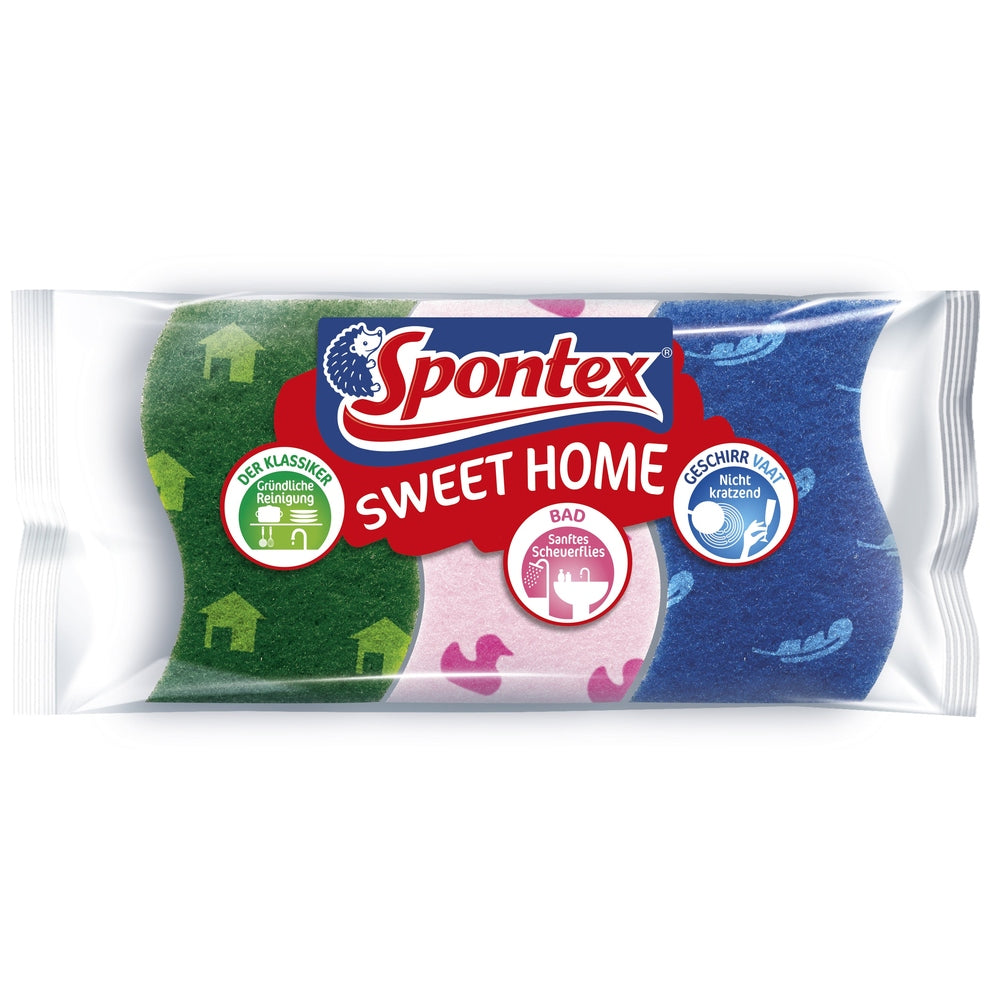 Spontex Schwamm-Set Sweet Home