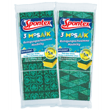 Spontex Mosaik 3er Reinigungsschwämme