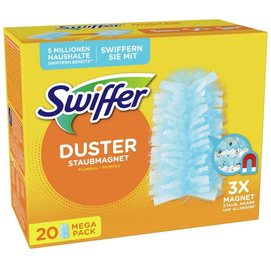 Swiffer Staubmagnet Tücher Nachfüllpack Auswahl: 20 Tücher