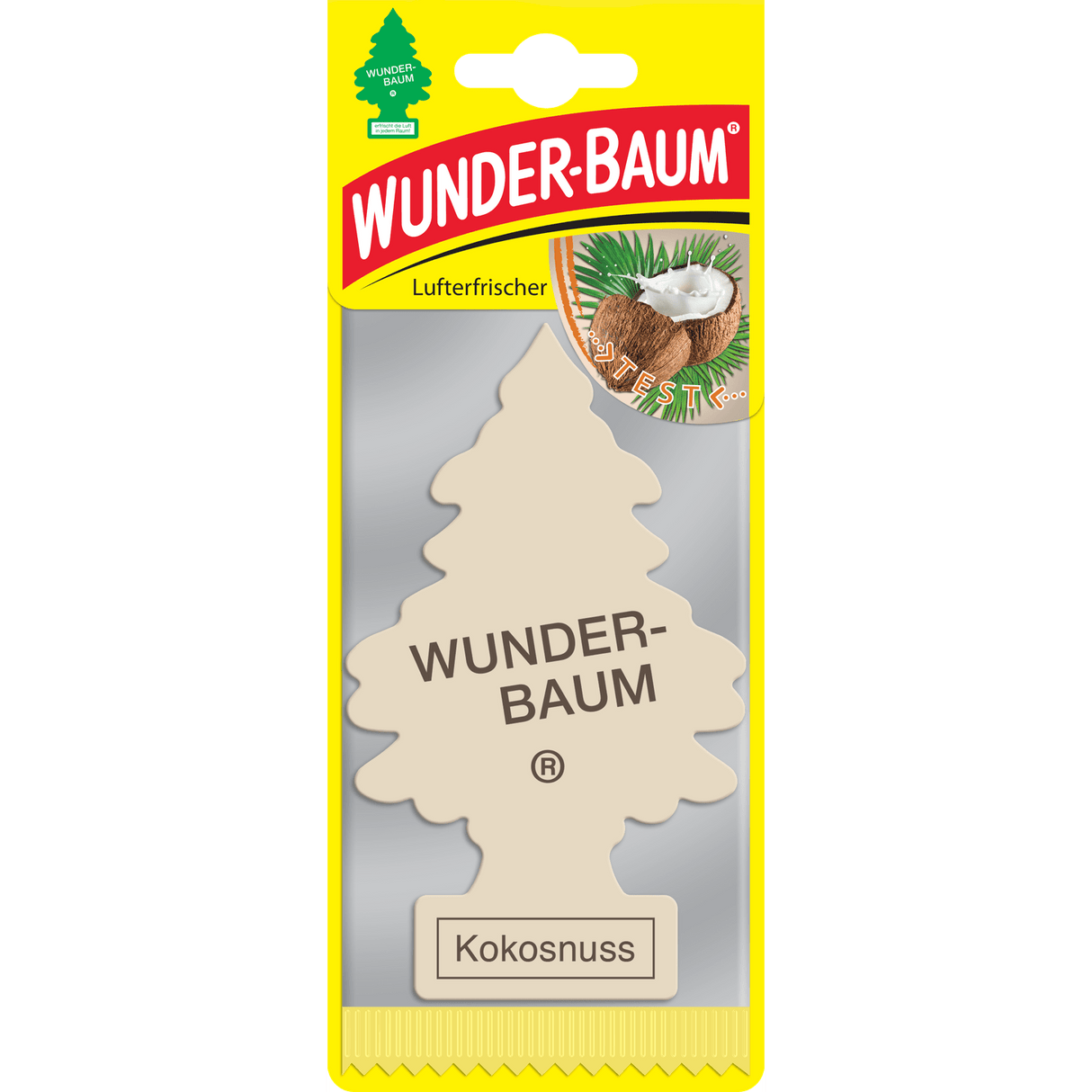 Wunderbaum Duftanhänger Kokosnuss